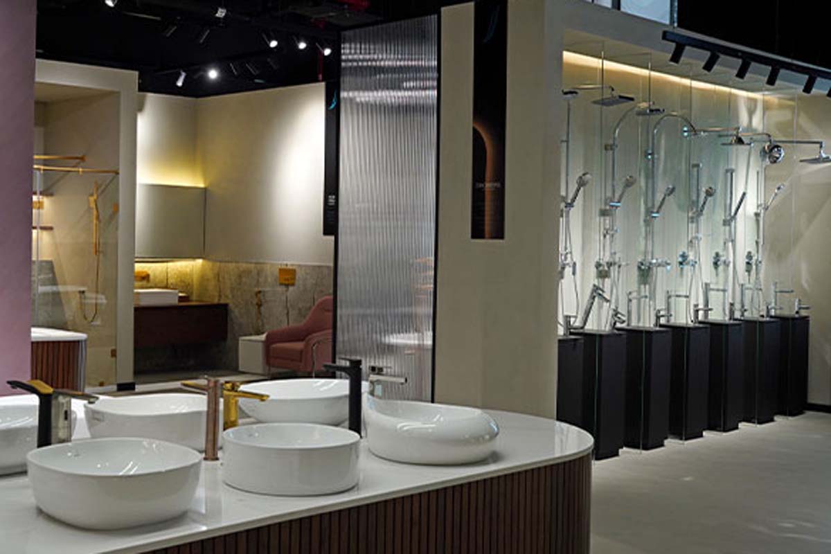 Branded Tiles Sanitary showroom in Trivandrum