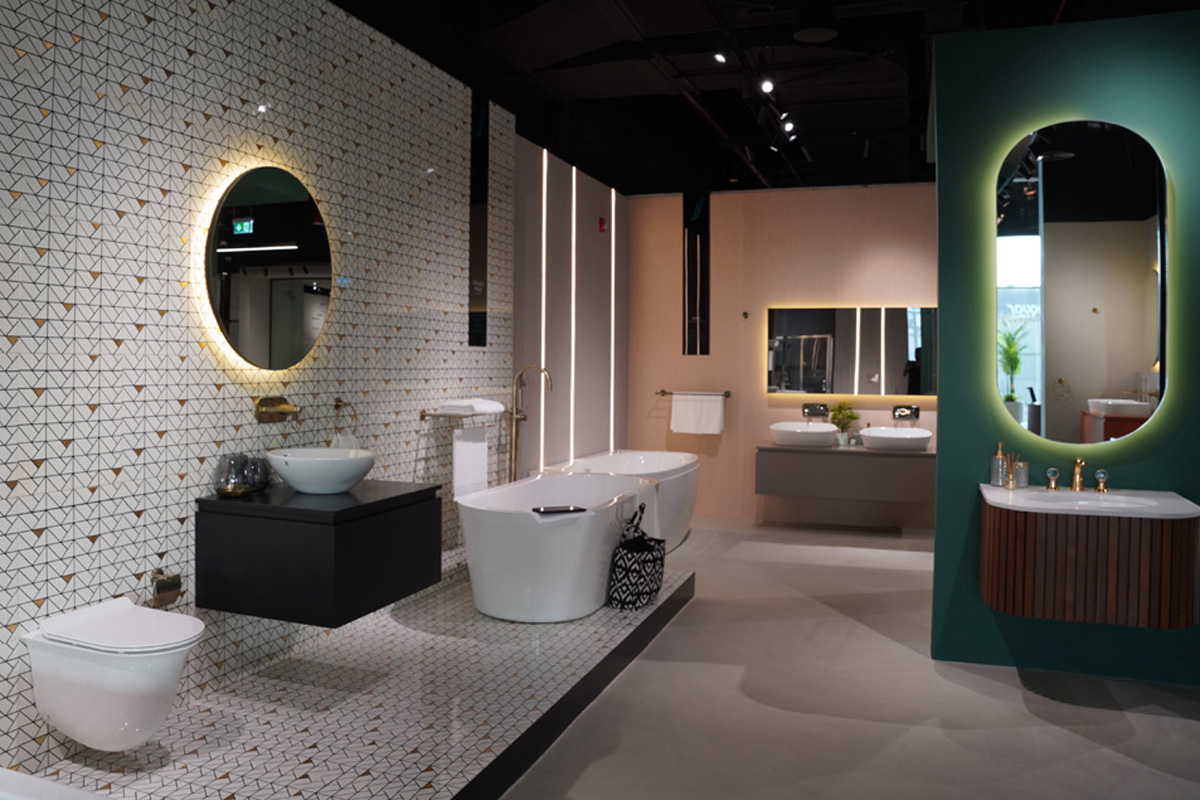 Branded Tiles Sanitary showroom in Trivandrum