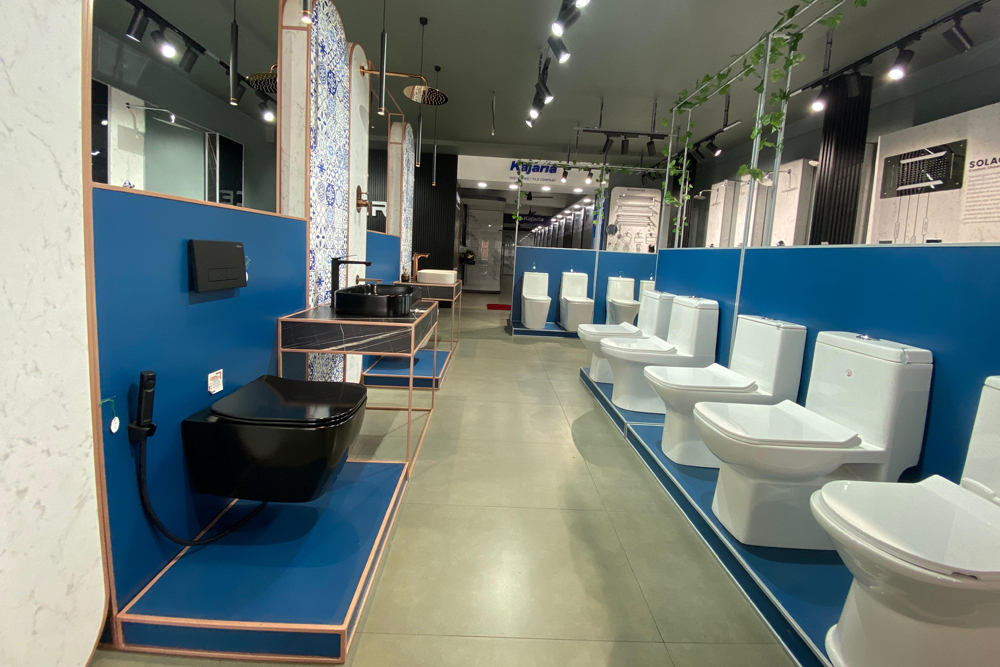 Branded Tiles Sanitary showroom in Trivandrum